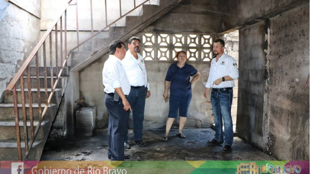 Gobierno apoya a vecinos tras incendios