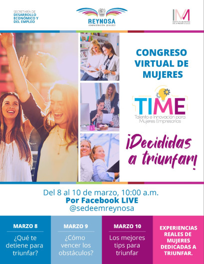 Invita Alcaldesa a Conferencia para mujeres "Decididas a Triunfar" 