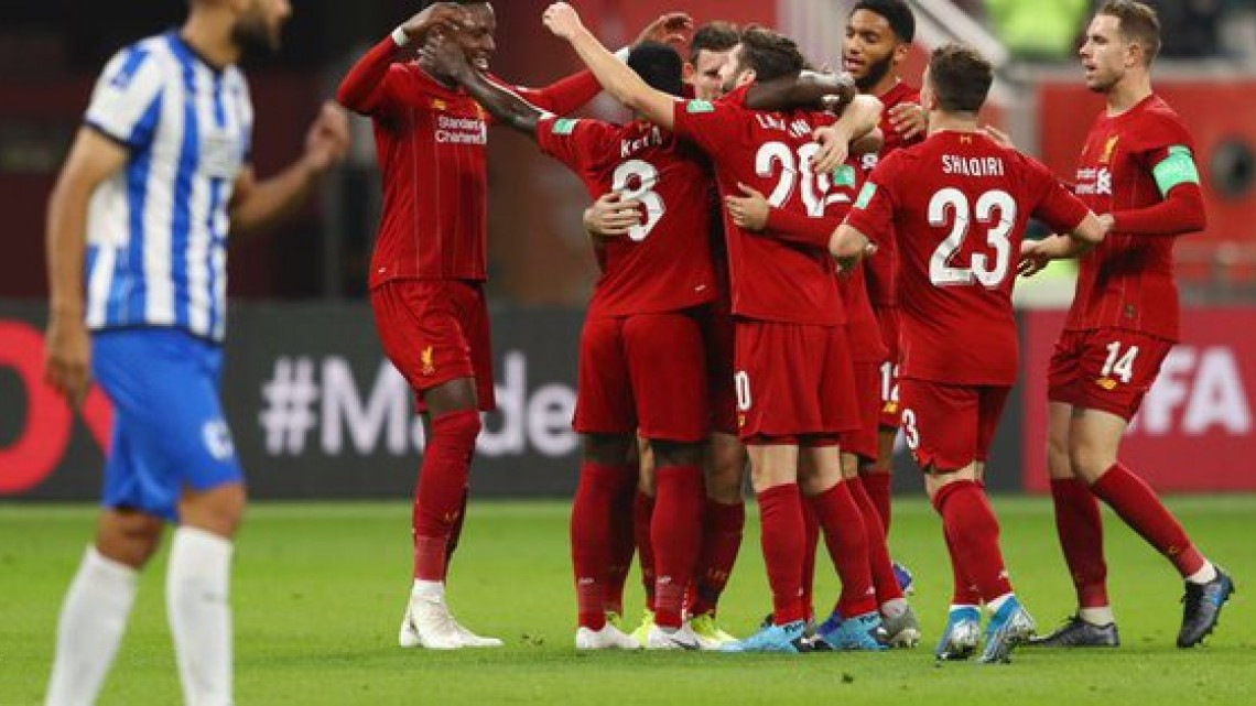 Liverpool vence 2-1 a Monterrey y avanza a la final del mundial de clubes