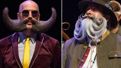 Celebran en EU el concurso Mundial de la Barba y el Bigote 2017 