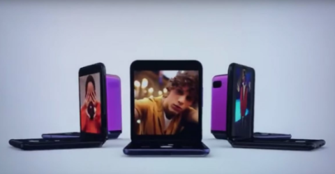 Samsung da una probadita del  Galaxy Z Flip ¡En los Oscar!