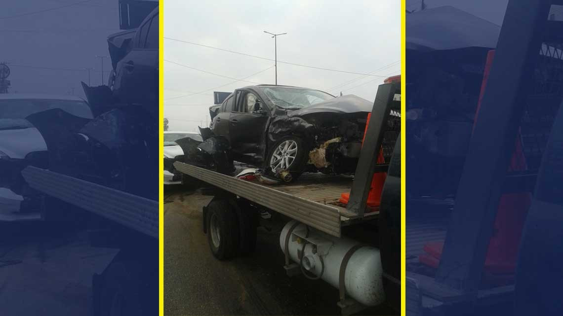 Racha de choques terminan con la vida de una persona