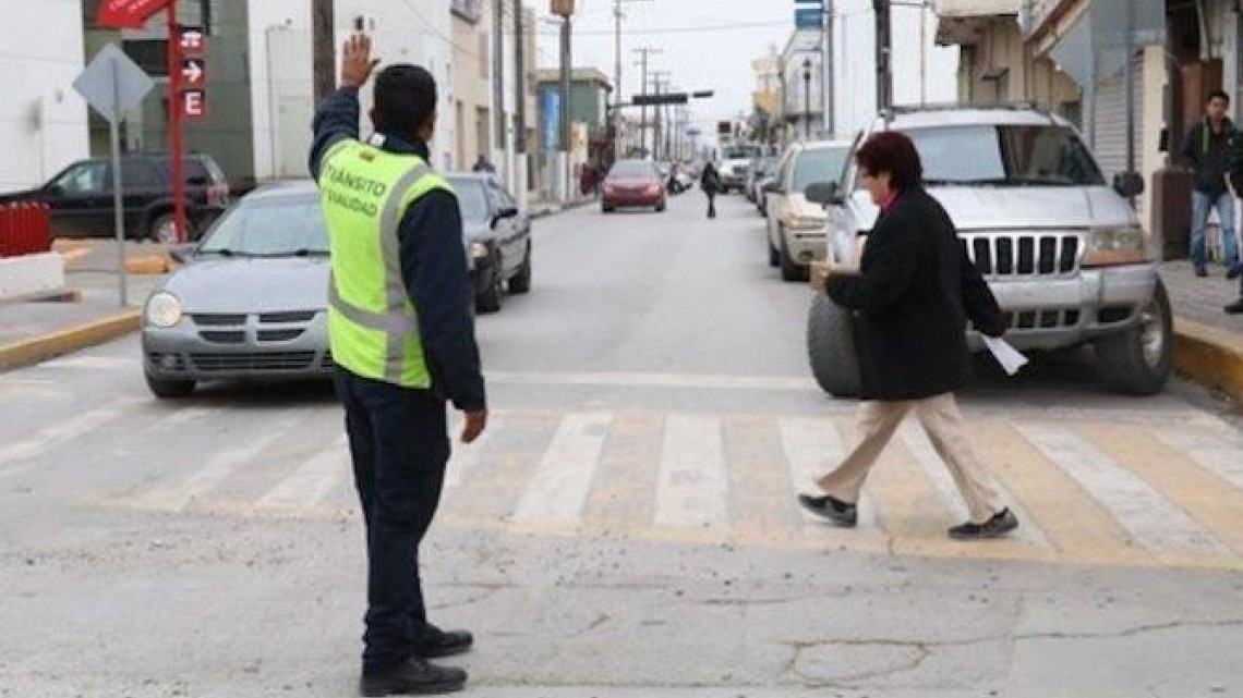 Entran en función 34 elementos de tránsito en Matamoros