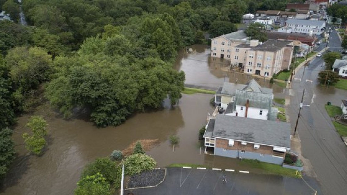 ¡Pensilvania bajo el agua!, evacuaciones por fuertes lluvias