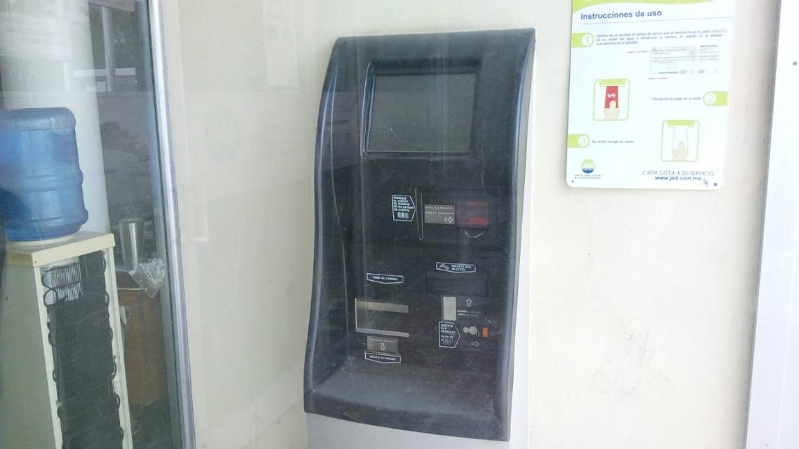 Será en días cuando se podrá pagar el agua y drenaje las 24 horas del día