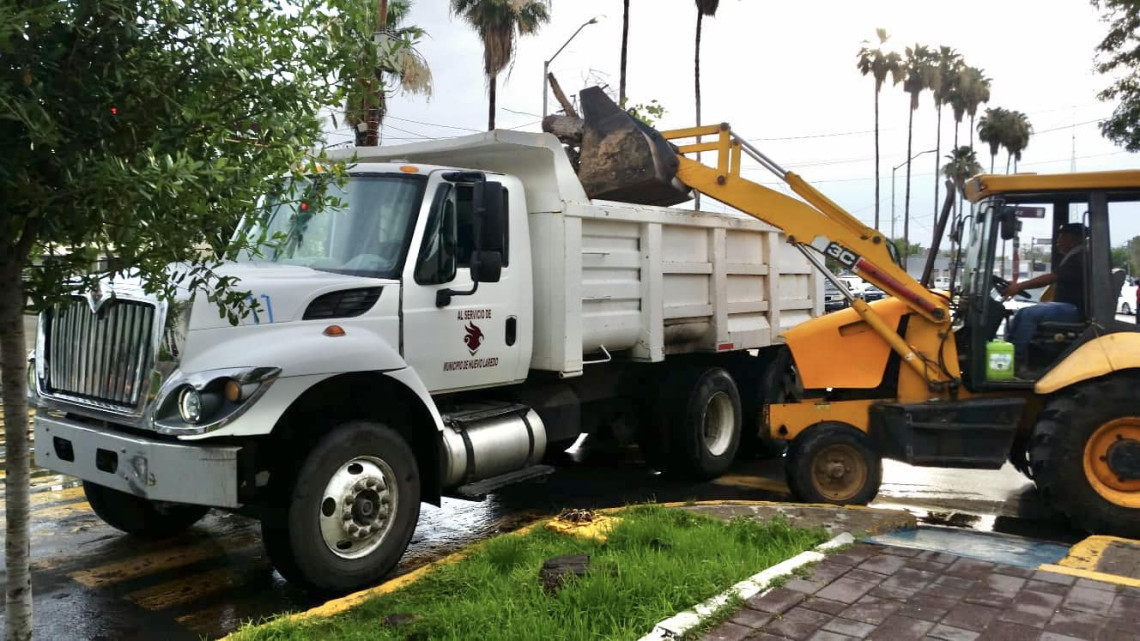 Tormenta deja afectaciones en Nuevo Laredo