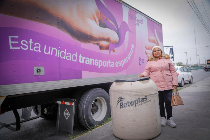 Entrega DIF Tamaulipas apoyos en la frontera a través de la Ruta de la Esperanza