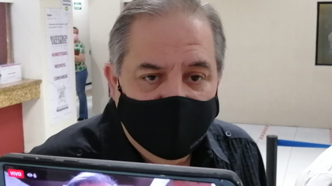 Se aplican medidas mas extremas en la presidencia municipal de Matamoros