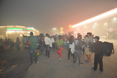 Resguardó PCyB a cerca de 3 mil migrantes por humo de basurero clausurado 