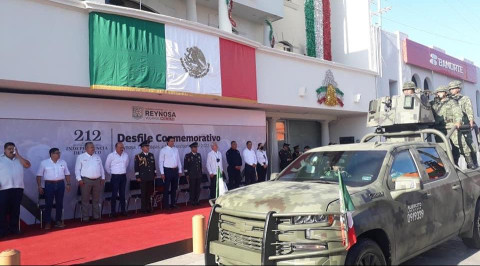 Si habrá desfile del 16 de septiembre en Reynosa