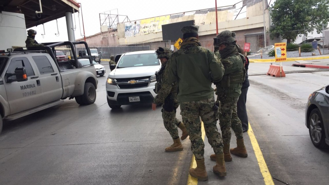 Reportan amenaza de bomba en puente Viejo de Matamoros