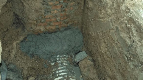 Rehabilitación de caído en Parque Industrial del Norte registra 75% de avance