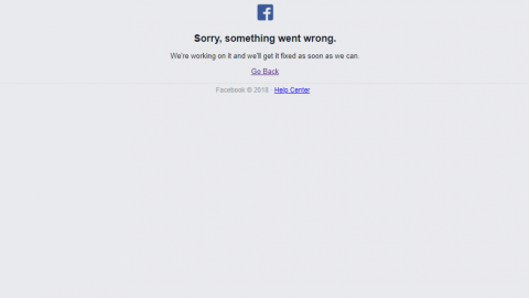 Reportan caída de Facebook y fallas en WhatsApp