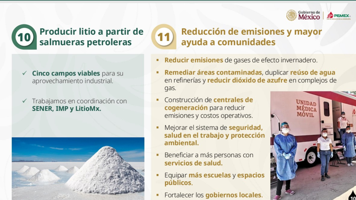 Plan 2025-2035 Pemex: Autosuficiencia financiera y renovación de modelo petrolero 