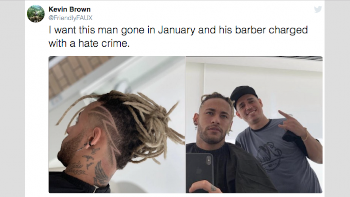 El nuevo peinado de Neymar causa revuelo 