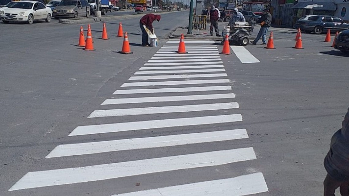 Embellecen principales avenidas de Matamoros