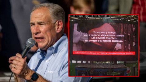 Greg Abbott, Gobernador de Texas instala vallas polémicas para disuadir a los migrantes