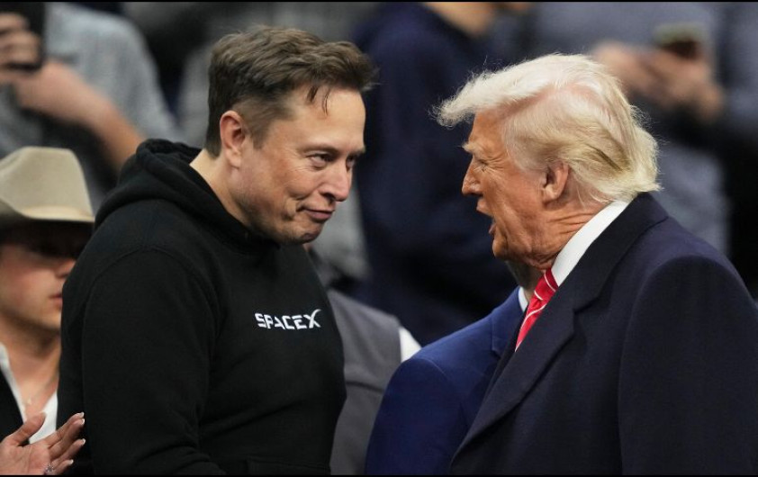 Trump elogia a Musk en su despedida de la Casa Blanca