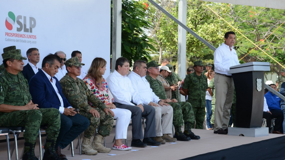 Presente alcaldesa en ceremonia de Destrucción de Armas