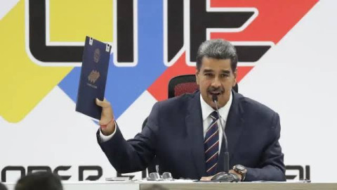 CNE declara ganador a Nicolás Maduro; se vuelve su tercer reelección