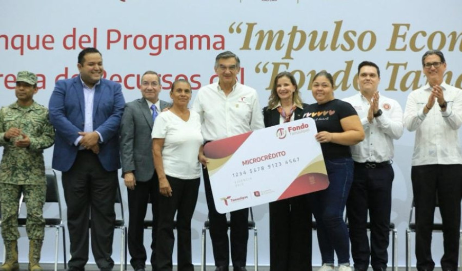 “El desarrollo debe llegar a todas partes”: Américo Villarreal entrega apoyos a emprendedores por más de 33 MDP