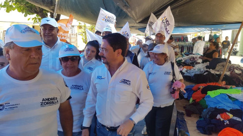 Cuento con la seguridad necesaria para recorrer la ciudad: Andrés Zorrilla