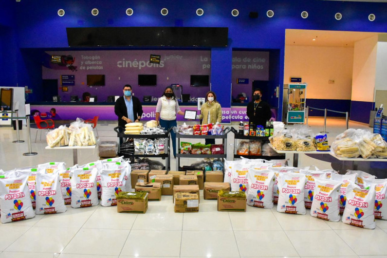 Cinépolis se suma a DIF Reynosa para apoyar a familias vulnerables