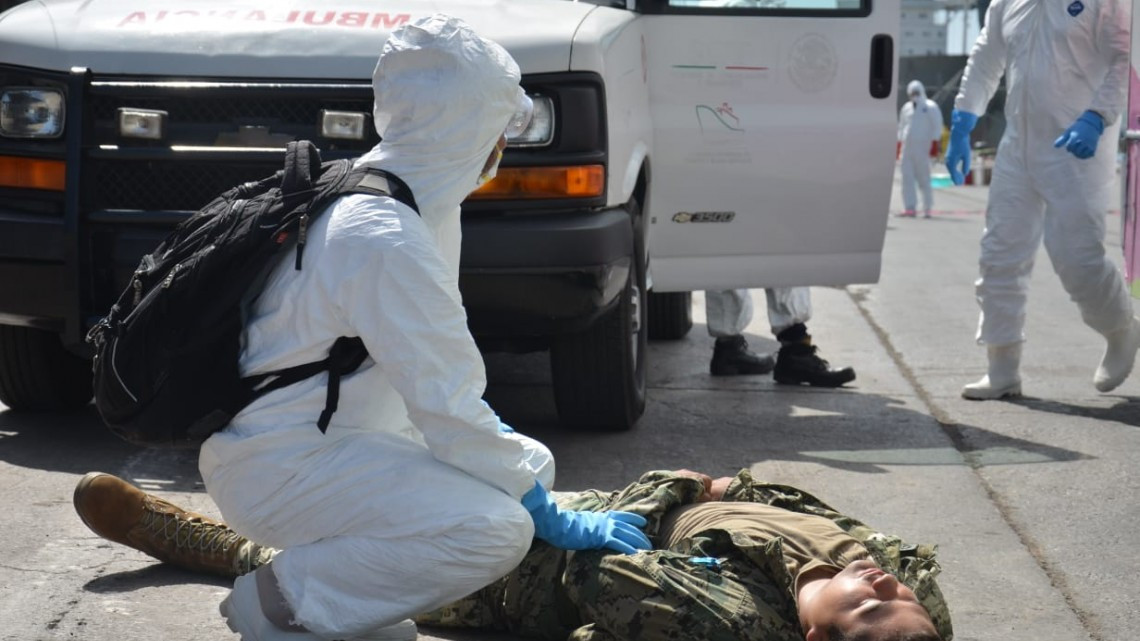 Tamaulipas, pionero en México con simulacro de ataque bioterrorista