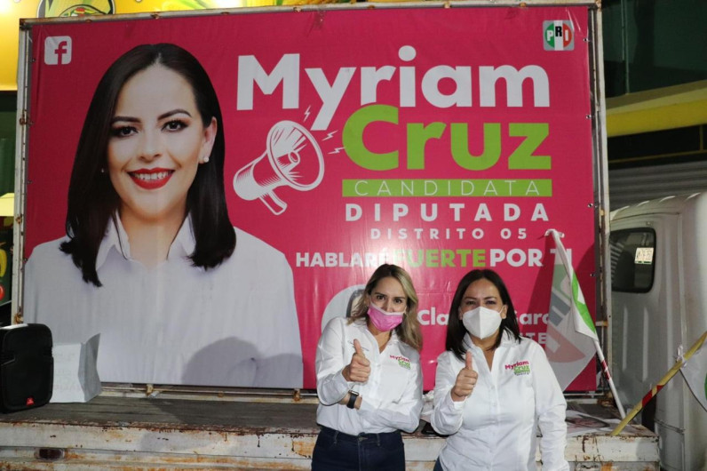 Myriam Cruz da inicio con su campaña por el 5to Distrito