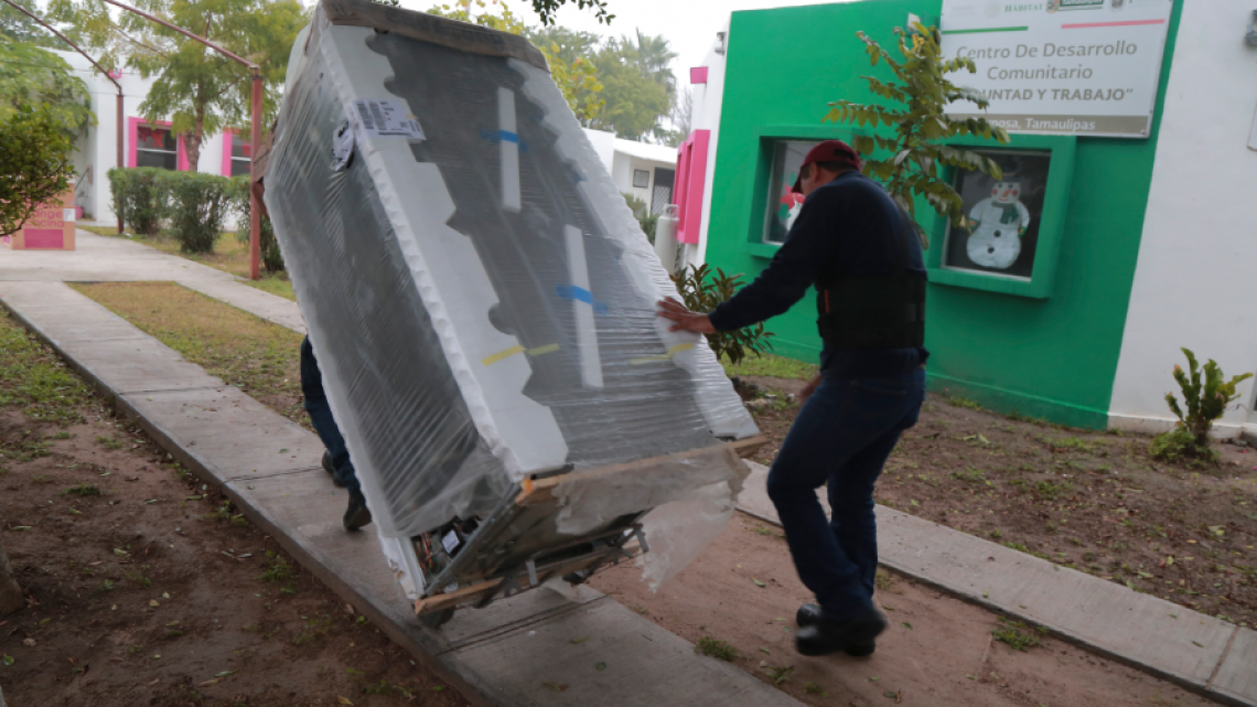 DIF Tamaulipas CEDIF y CAIC continúa equipando