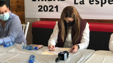 Firman morenistas pacto de unidad rumbo a elecciones 2021