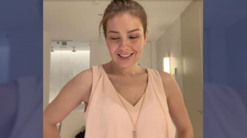 Thalía sorprende a sus seguidores sin maquillaje 
