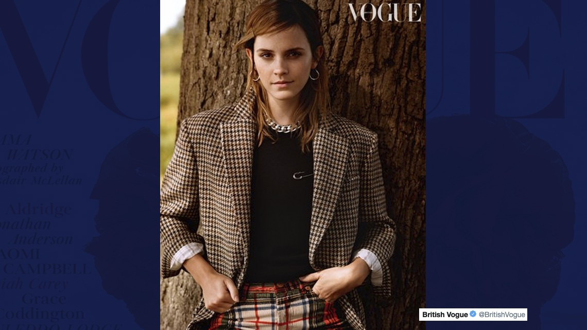 Emma Watson es la portada de diciembre de British Vogue