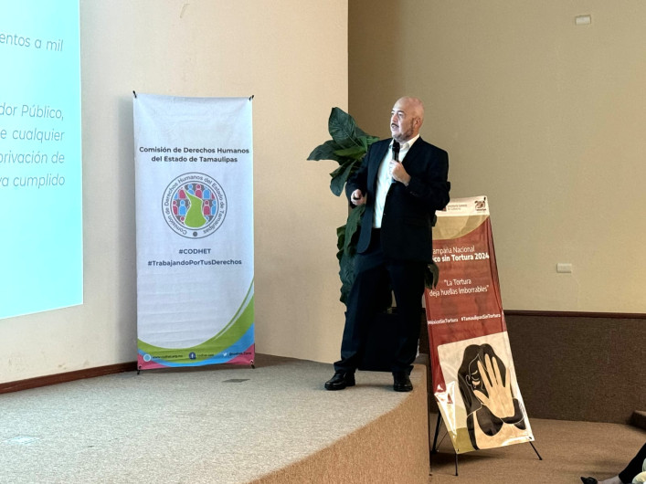 Tamaulipas se une a la Campaña Nacional contra la Tortura 2024 con pláticas de sensibilización para servidores públicos