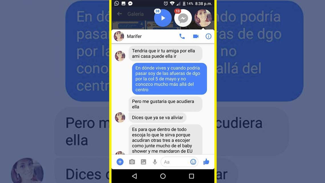 Filtran imágenes de supuesto engaño a mujeres embarazadas