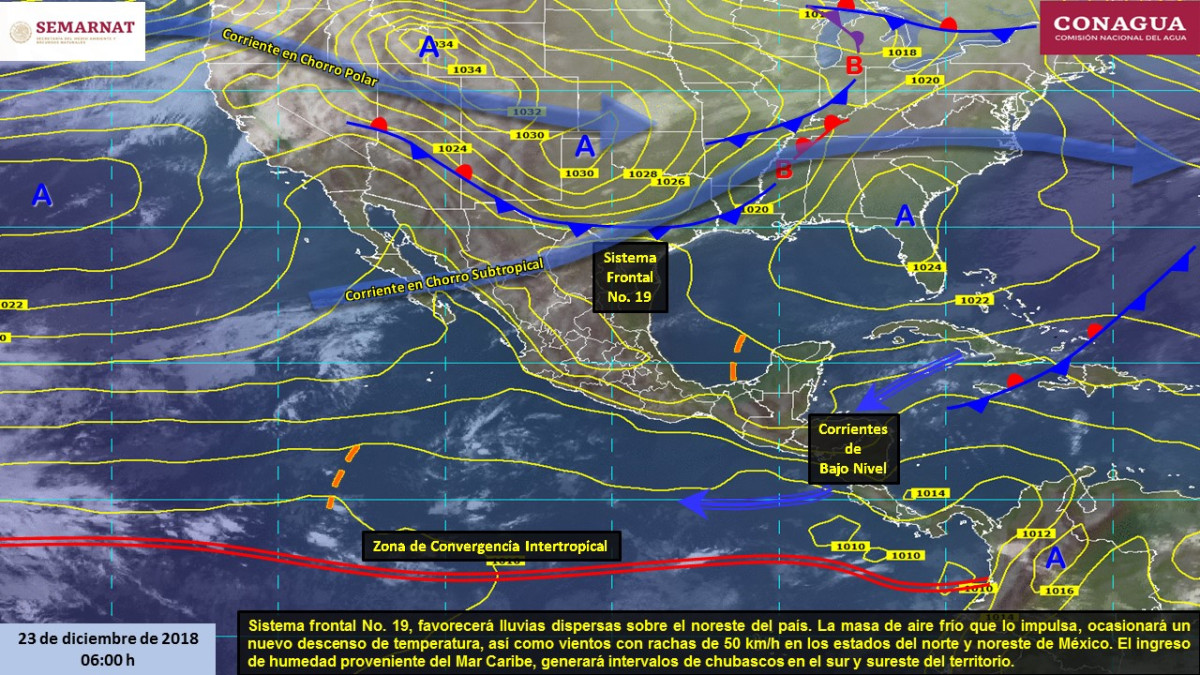 Ambiente frío con posibles heladas en el norte y centro del país