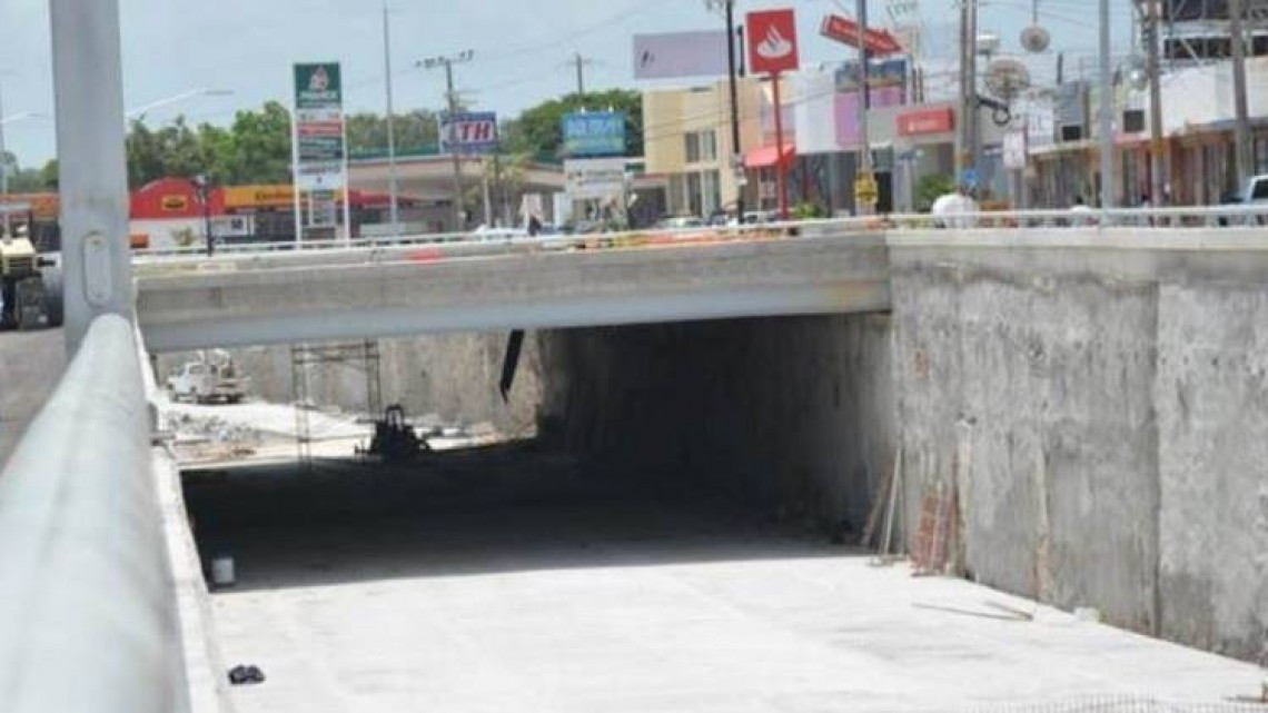 Paralizados los trabajos del paso inferior vehicular San Pedro por problema de pago a trabajadores