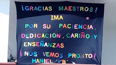 Alumnos y maestros despiden ciclo escolar 2019-2020