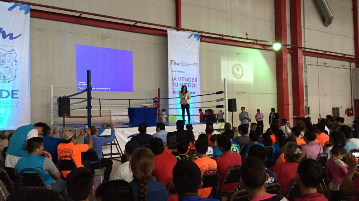 Motiva Jackie Nava a deportistas de Matamoros