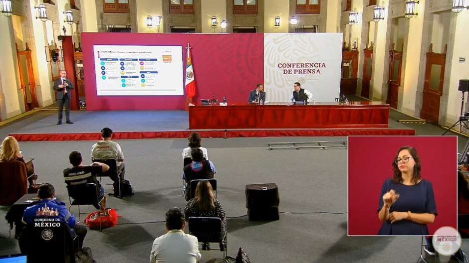 México supera medio millón de casos de COVID-19 