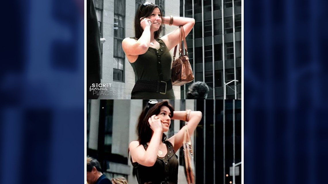 Pareja recrea famosas escenas de películas