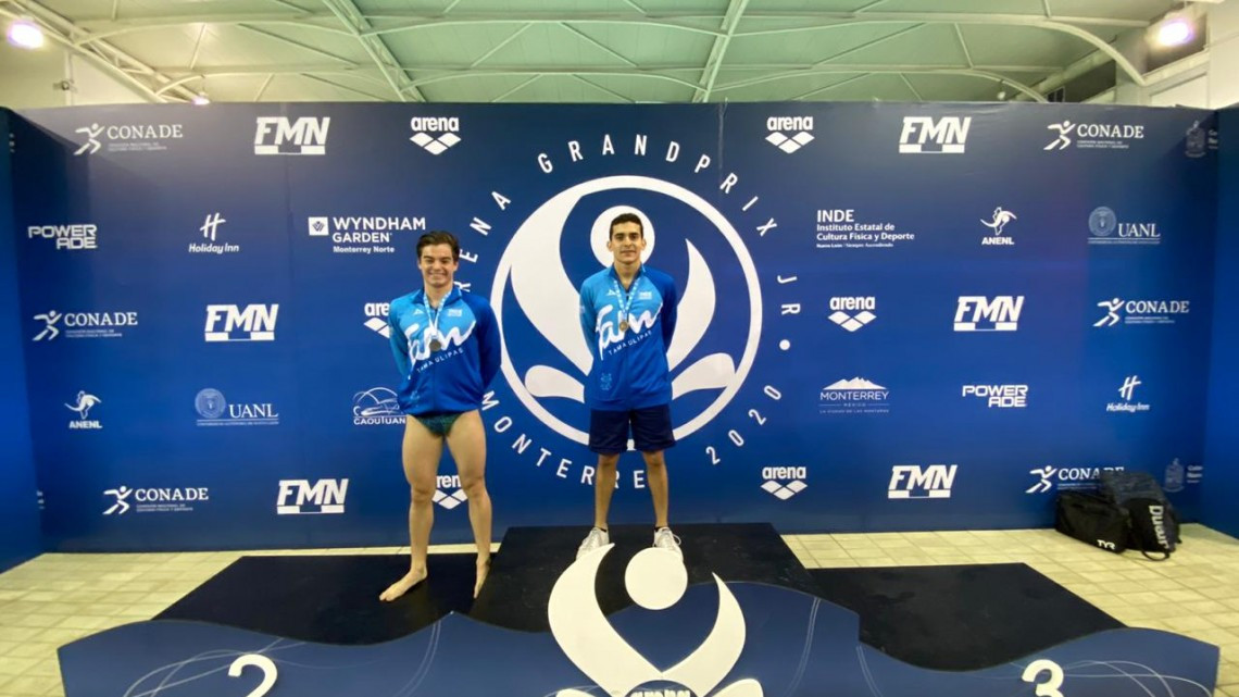 Destacada participación de tamaulipecos en Grand Prix de Natación