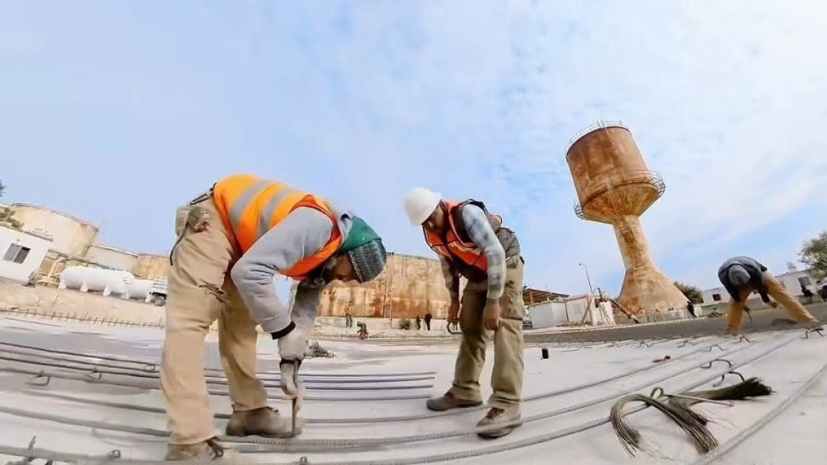 Construyen tanque cisterna en Rancho Grande para mejorar distribución de agua en Reynosa