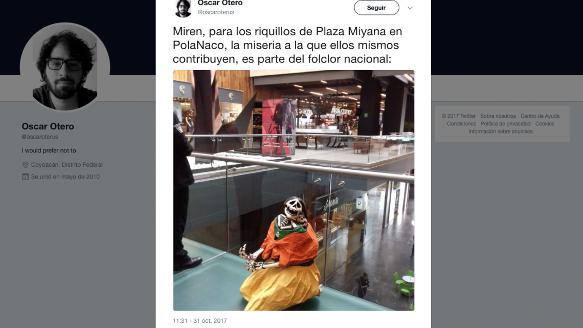 Exigen retirar escultura de indígena pidiendo limosna