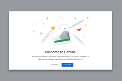 Chrome Canvas la nueva aplicación de dibujo digital