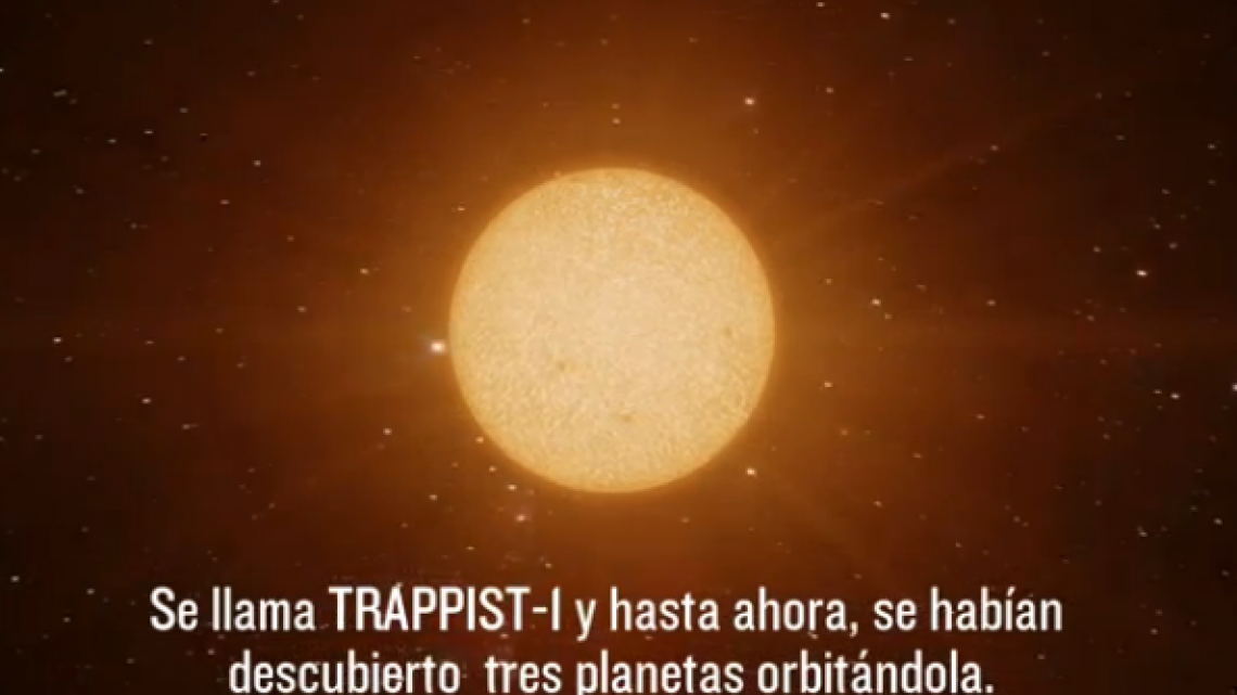 La existencia de un nuevo sistema planetario