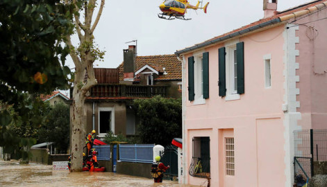 Deja al menos seis muertos por inundaciones en el sur de Francia