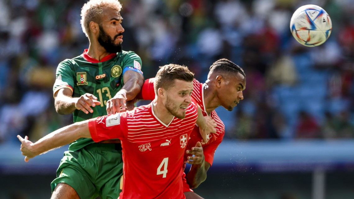 Suiza derrota 1-0 a Camerún en su debut en el Mundial de Qatar  