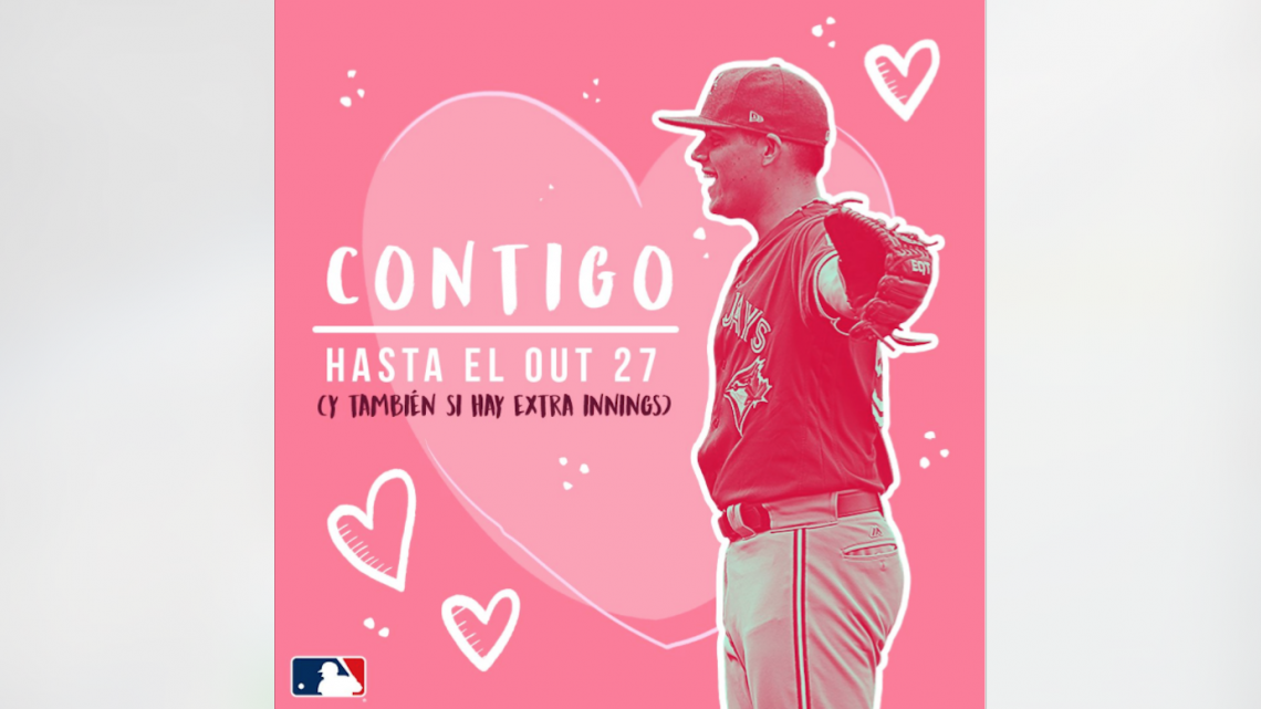 Existen diferentes maneras de expresar el amor y las ligas mayores lo saben