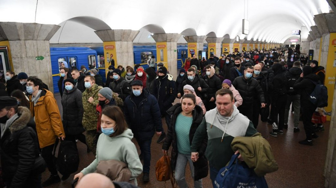 Así luce Ucrania tras los primeros ataques de Rusia 